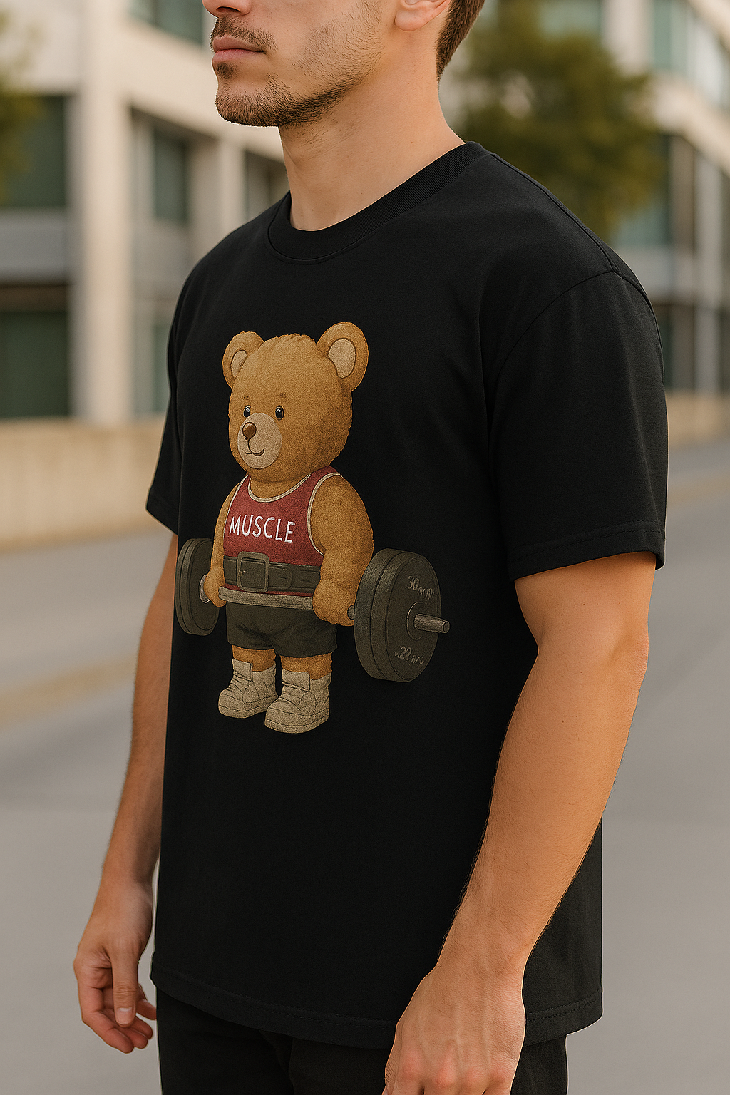 Muscle Bear Oversized Tee