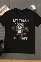 Eat Trash Lift Heavy Oversized Tee