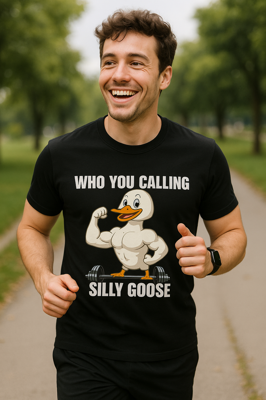 Silly Goose No More Oversized Tee