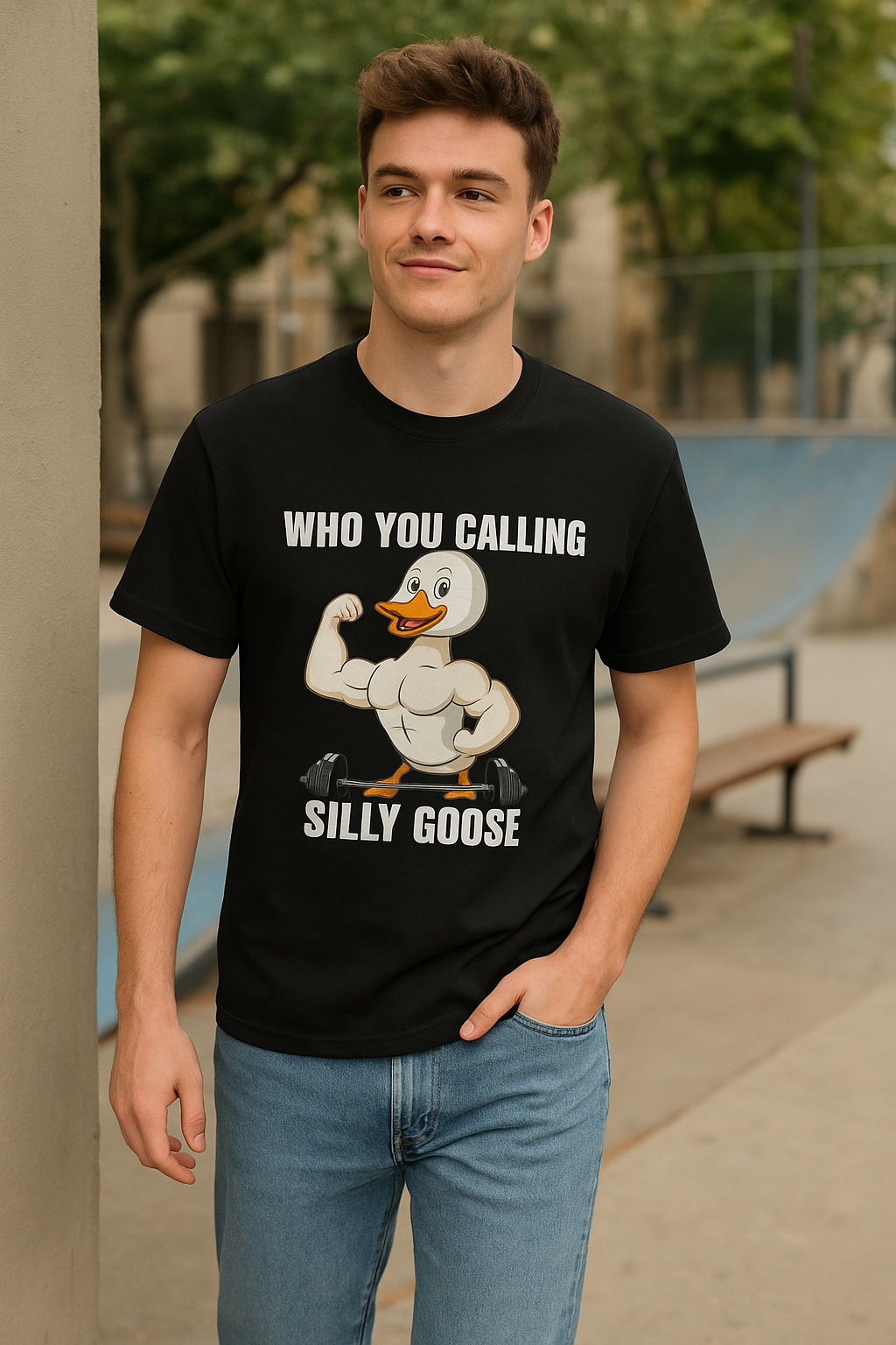 Silly Goose No More Oversized Tee