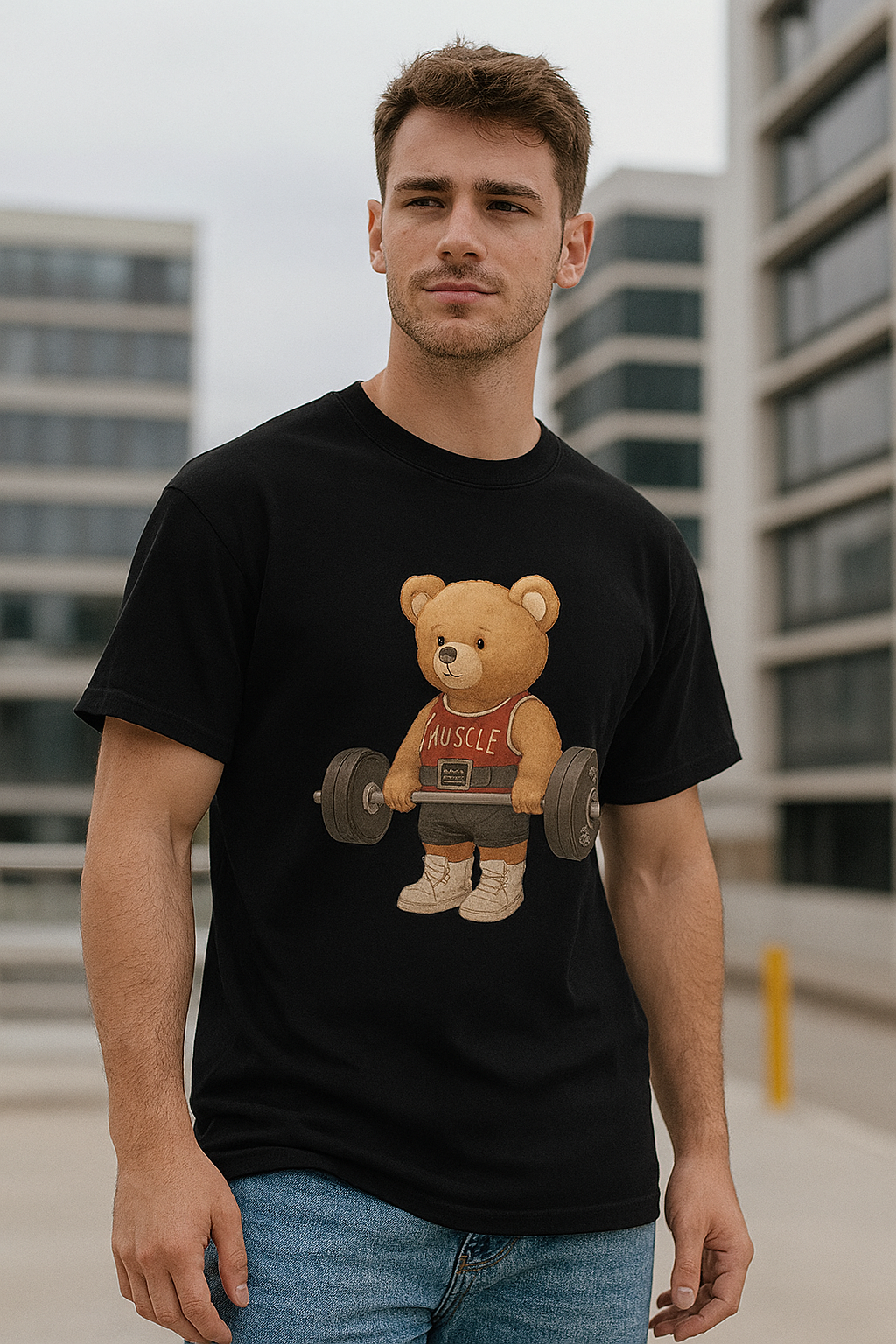 Muscle Bear Oversized Tee